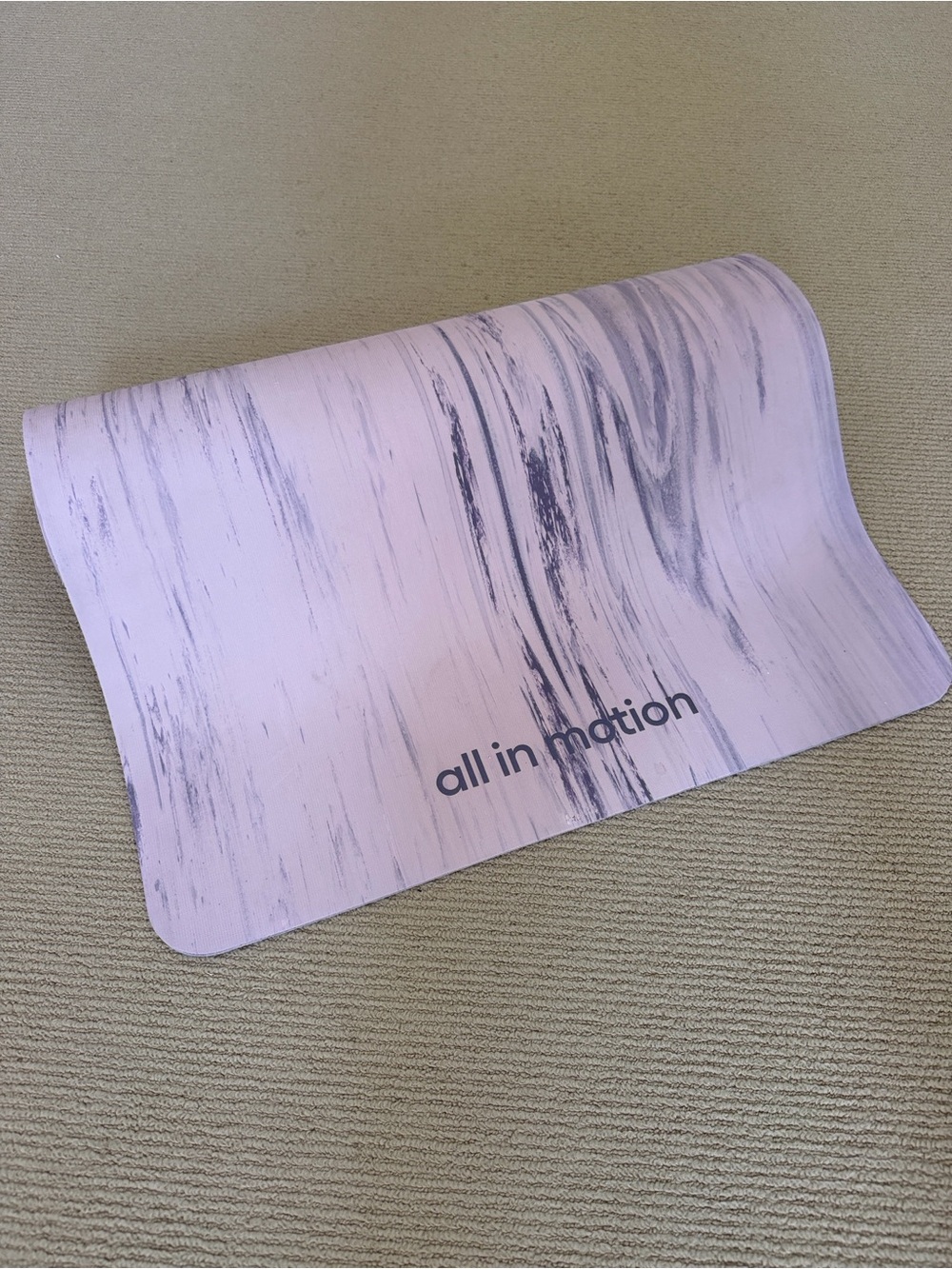EUC All In Motion Exercise Yoga Mat Violet 5mm